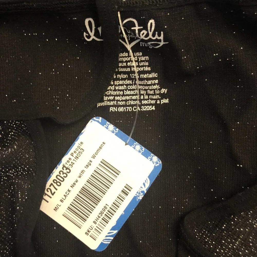 Free People Seamless Sparkle Mini Slip Dress
